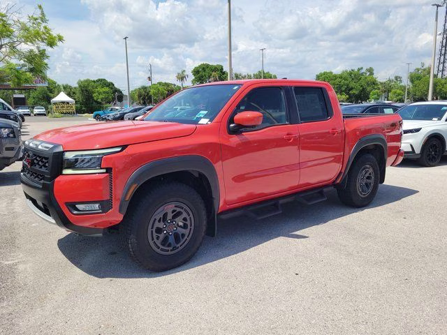 2025 Afterburn Orange Nissan Frontier PRO-4X 4X4 Truck