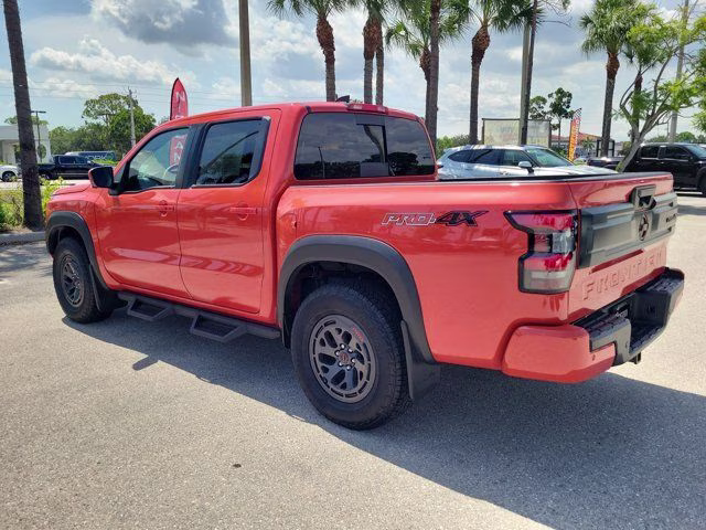 2025 Afterburn Orange Nissan Frontier PRO-4X 4X4 Truck