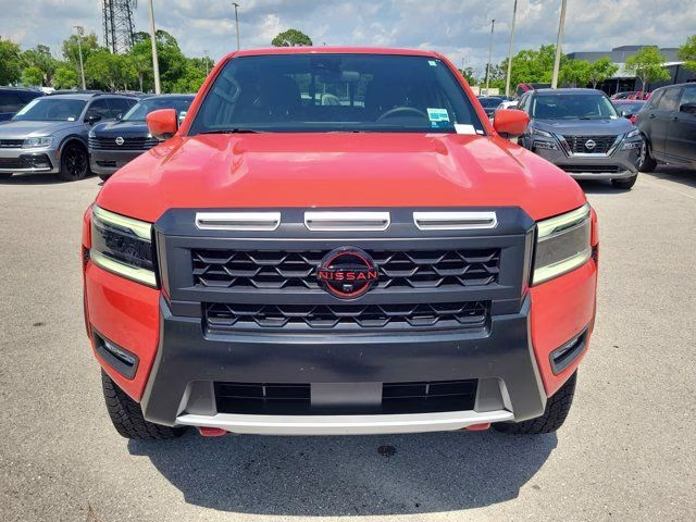 2025 Afterburn Orange Nissan Frontier PRO-4X 4X4 Truck