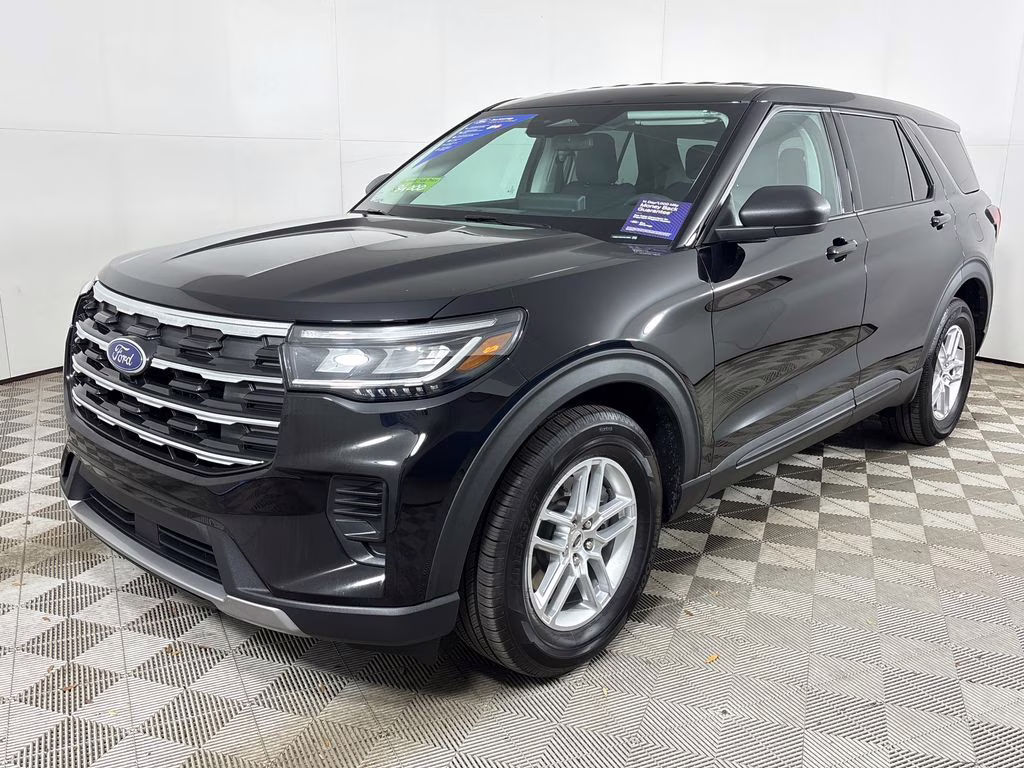 2026 Black Metallic Ford Explorer Active RWD SUV