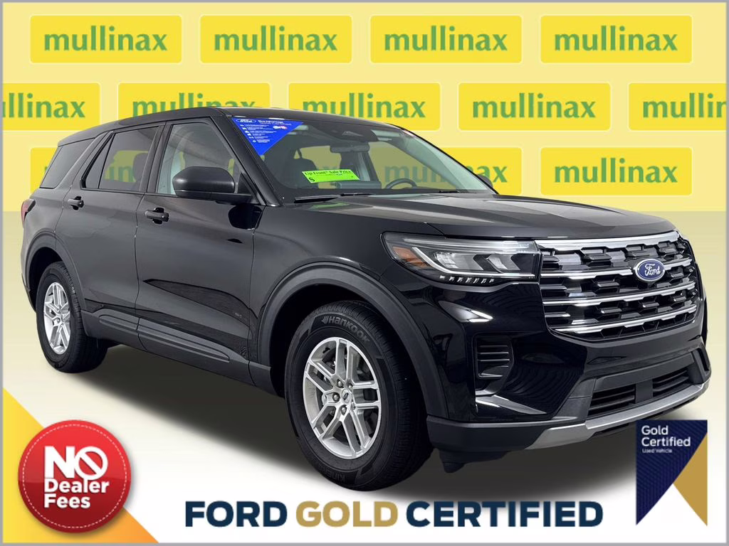 2026 Agate Black Metallic Ford Explorer Active RWD SUV