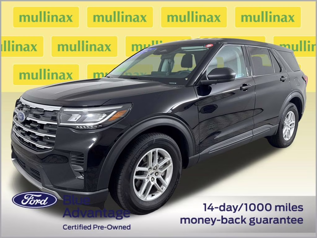 2026 Agate Black Metallic Ford Explorer Active RWD SUV