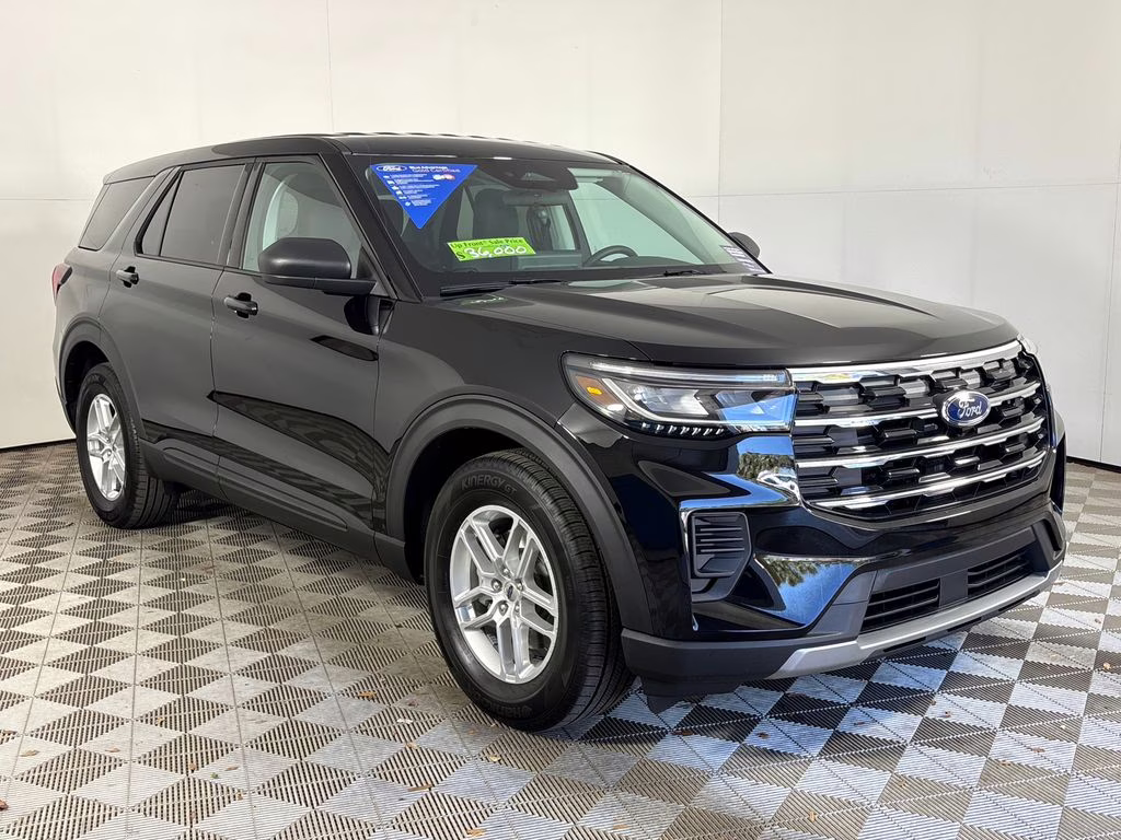 2026 Black Metallic Ford Explorer Active RWD SUV
