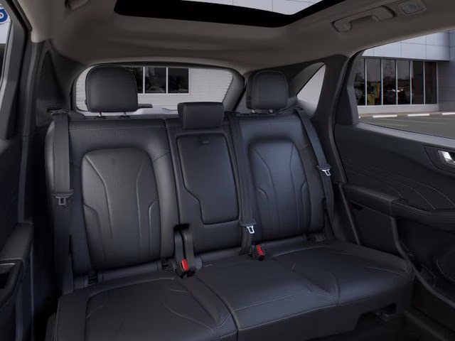 2025 Star White Metallic Tri-Coat Ford Escape Plug-In Hybrid Base FWD SUV