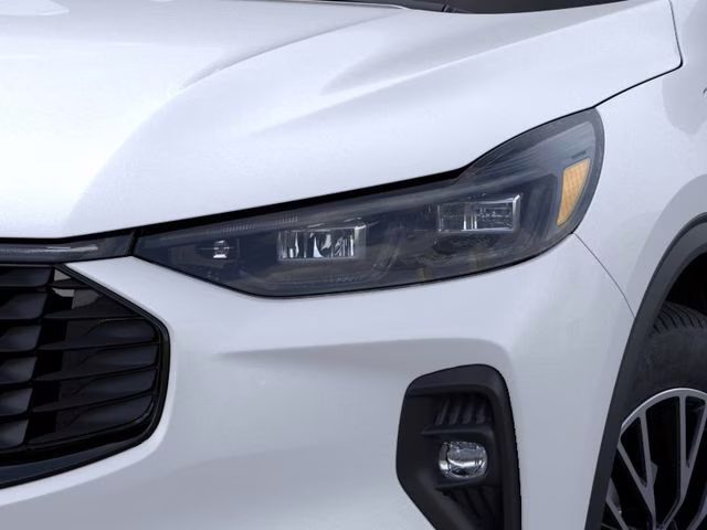 2025 Star White Metallic Tri-Coat Ford Escape Plug-In Hybrid Base FWD SUV
