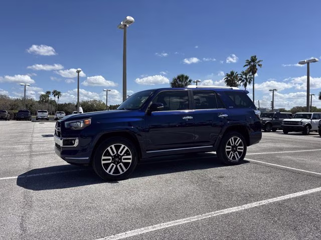 2023 Nautical Blue Metallic Toyota 4Runner Limited 4X4 SUV