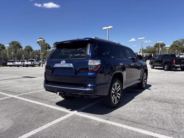 2023 Nautical Blue Metallic Toyota 4Runner Limited 4X4 SUV
