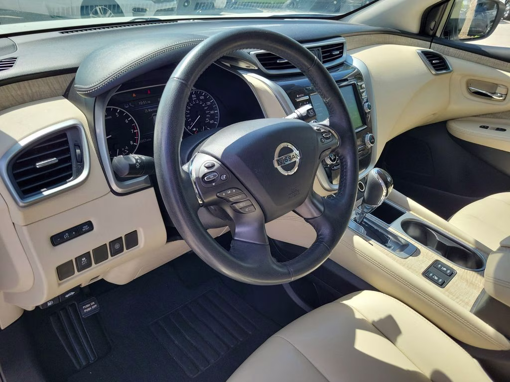 2021 Pearl White Tricoat Nissan Murano SV FWD SUV
