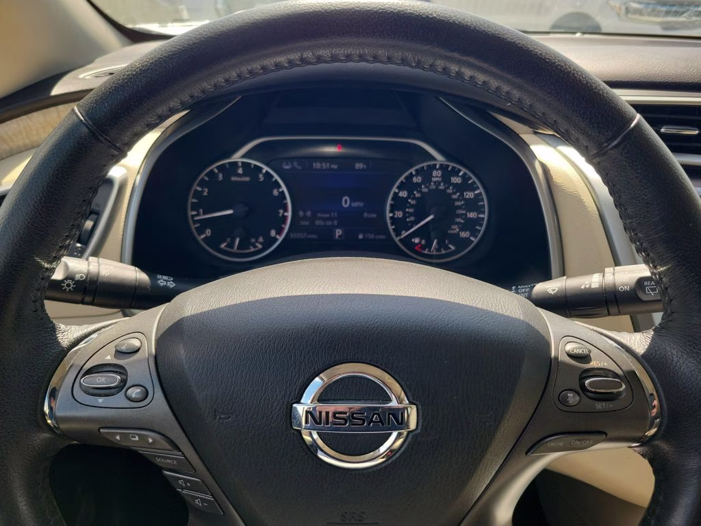 2021 Pearl White Tricoat Nissan Murano SV FWD SUV