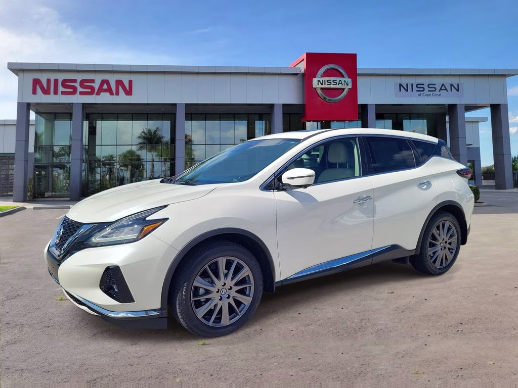 2021 Pearl White Tricoat Nissan Murano SV FWD SUV