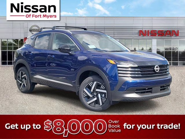 2026 Deep Blue Pearl Nissan Kicks SV FWD SUV