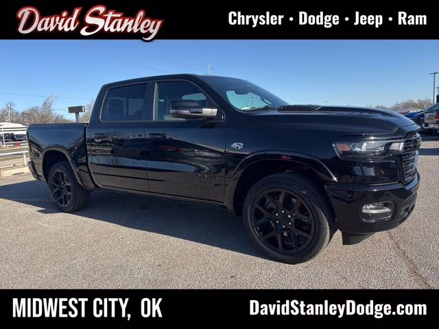 2026 Diamond Black Ram 1500 Laramie 4X4 Truck
