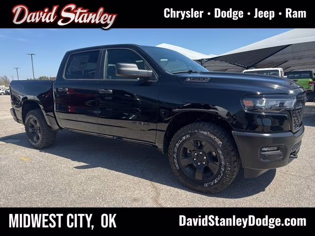 2026 Diamond Black Ram 1500 Warlock 4X4 Truck