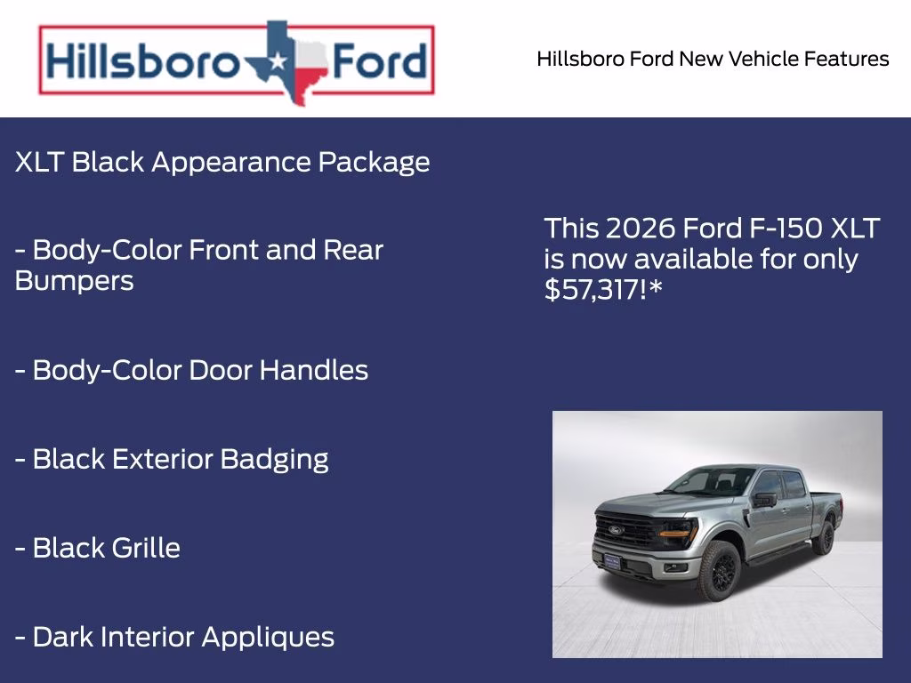 2026 Iconic Silver Metallic Ford F-150 XLT 4X4 Truck