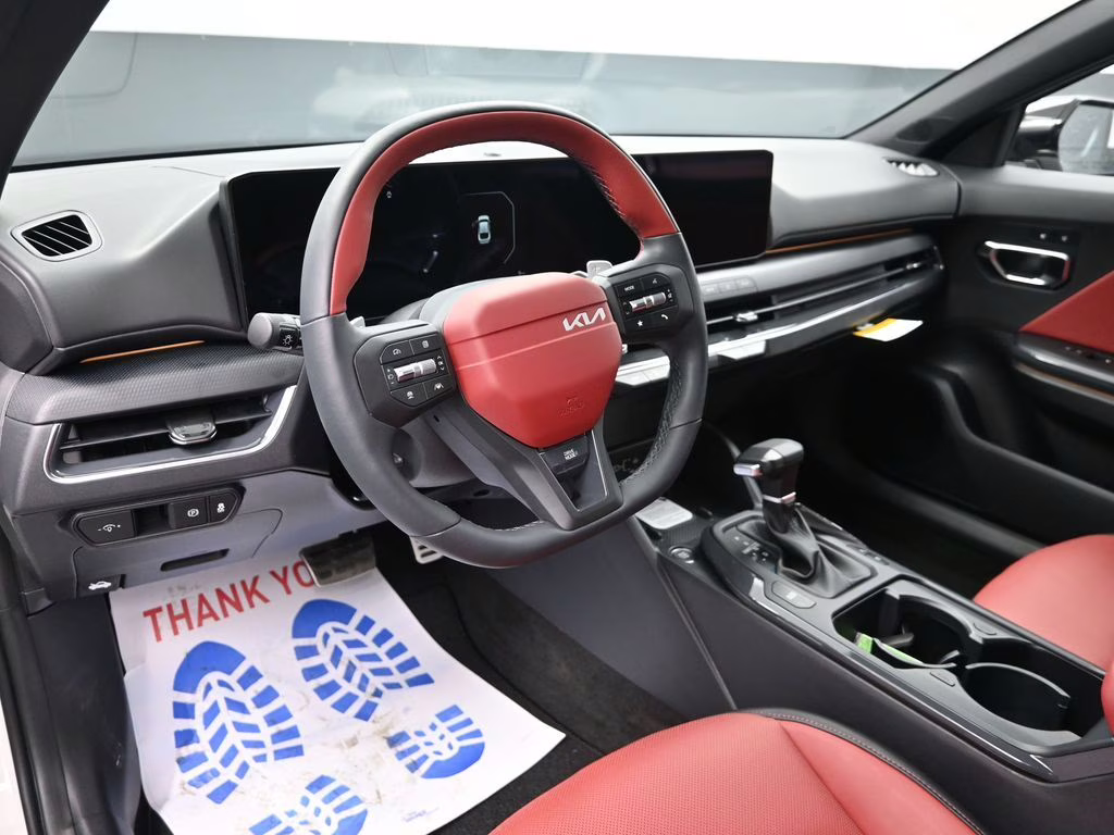 2026 Snow White Pearl Kia K4 GT-Line Turbo FWD Sedan