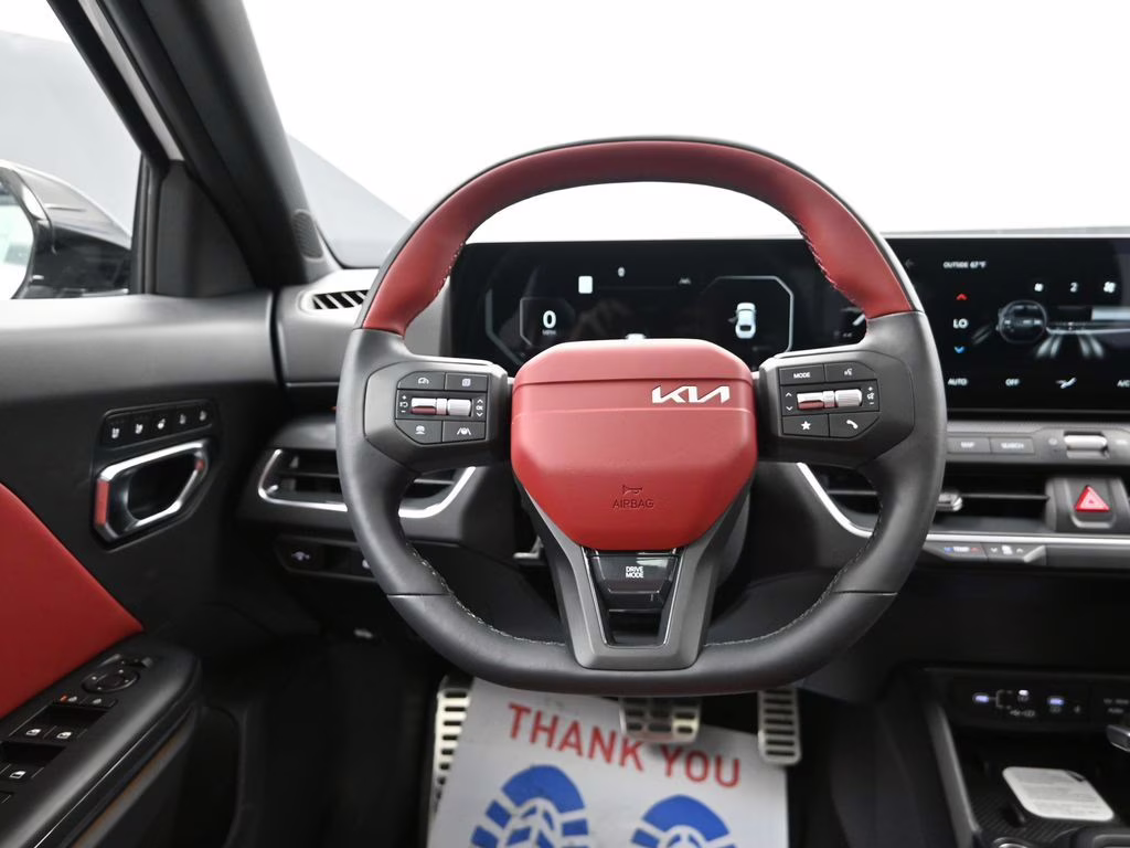 2026 Snow White Pearl Kia K4 GT-Line Turbo FWD Sedan