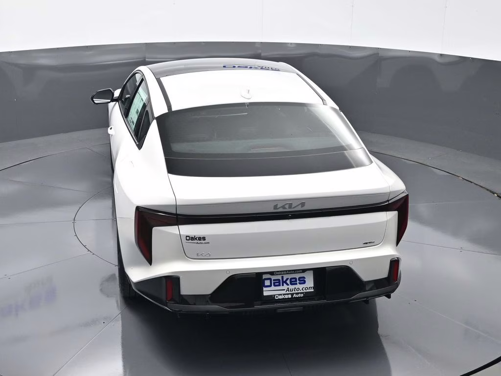 2026 Snow White Pearl Kia K4 GT-Line Turbo FWD Sedan
