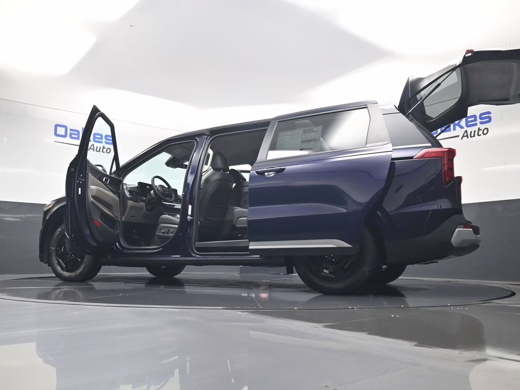 2026 Deep Chroma Blue Kia Carnival LXS FWD Van