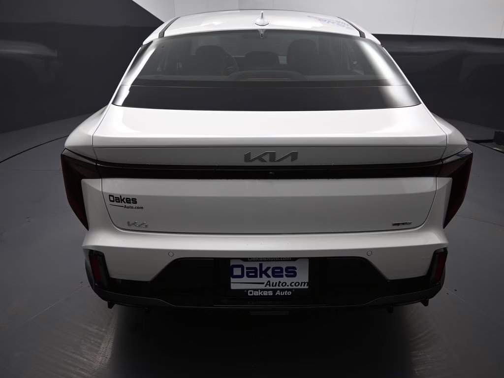 2026 Snow White Pearl Kia K4 GT-Line Turbo FWD Sedan