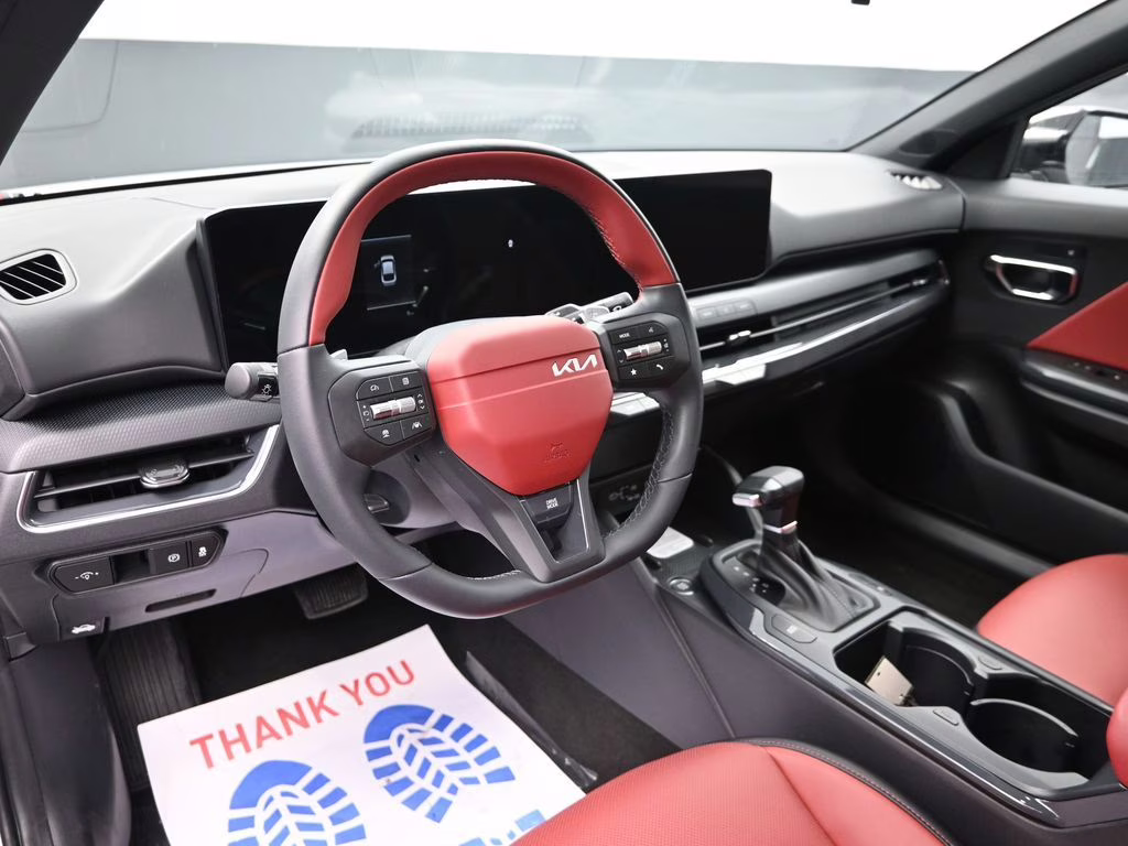 2026 Snow White Pearl Kia K4 GT-Line FWD Sedan