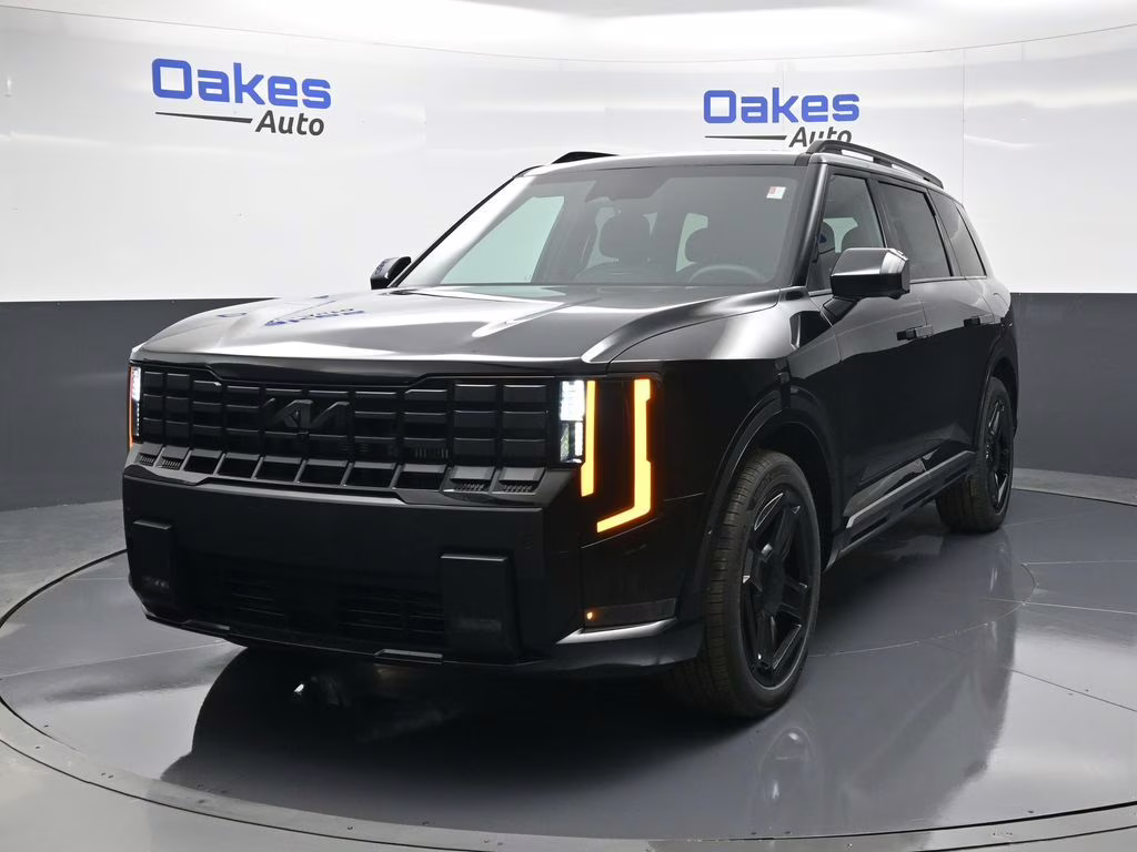 2027 Ebony Black Kia Telluride Hybrid X-Line SX AWD SUV