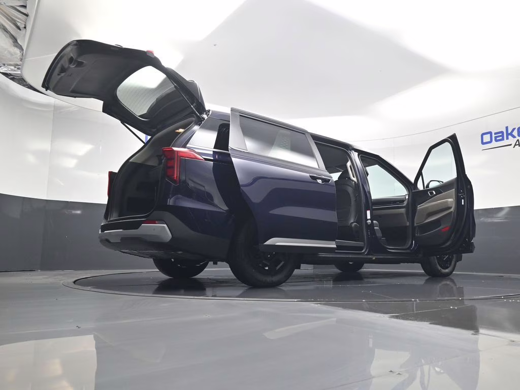 2026 Deep Chroma Blue Kia Carnival LXS FWD Van