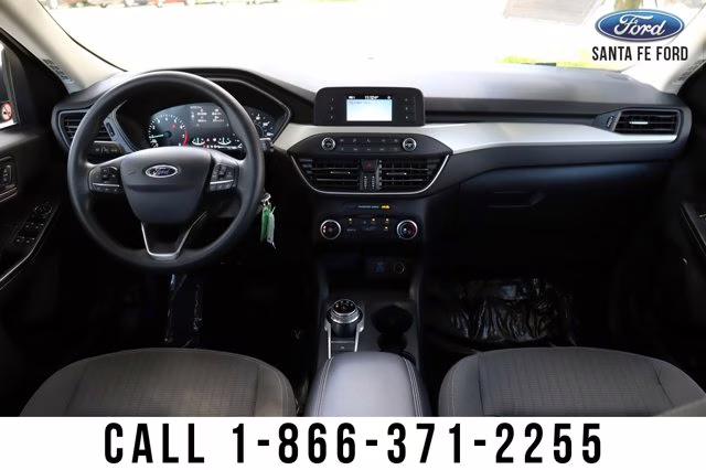 2021 Agate Black Metallic Ford Escape S FWD SUV