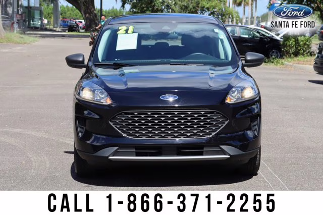 2021 Agate Black Metallic Ford Escape S FWD SUV