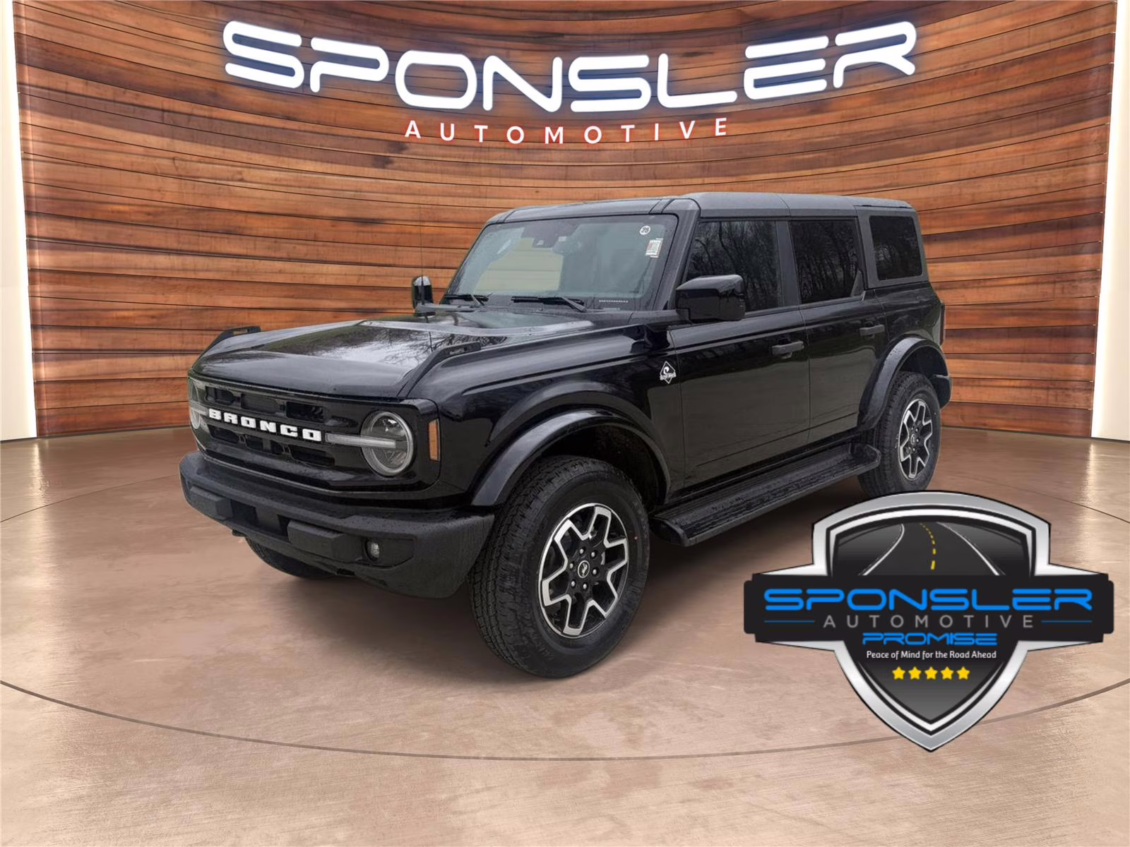 2026 Shadow Black Ford Bronco Outer Banks 4X4 SUV