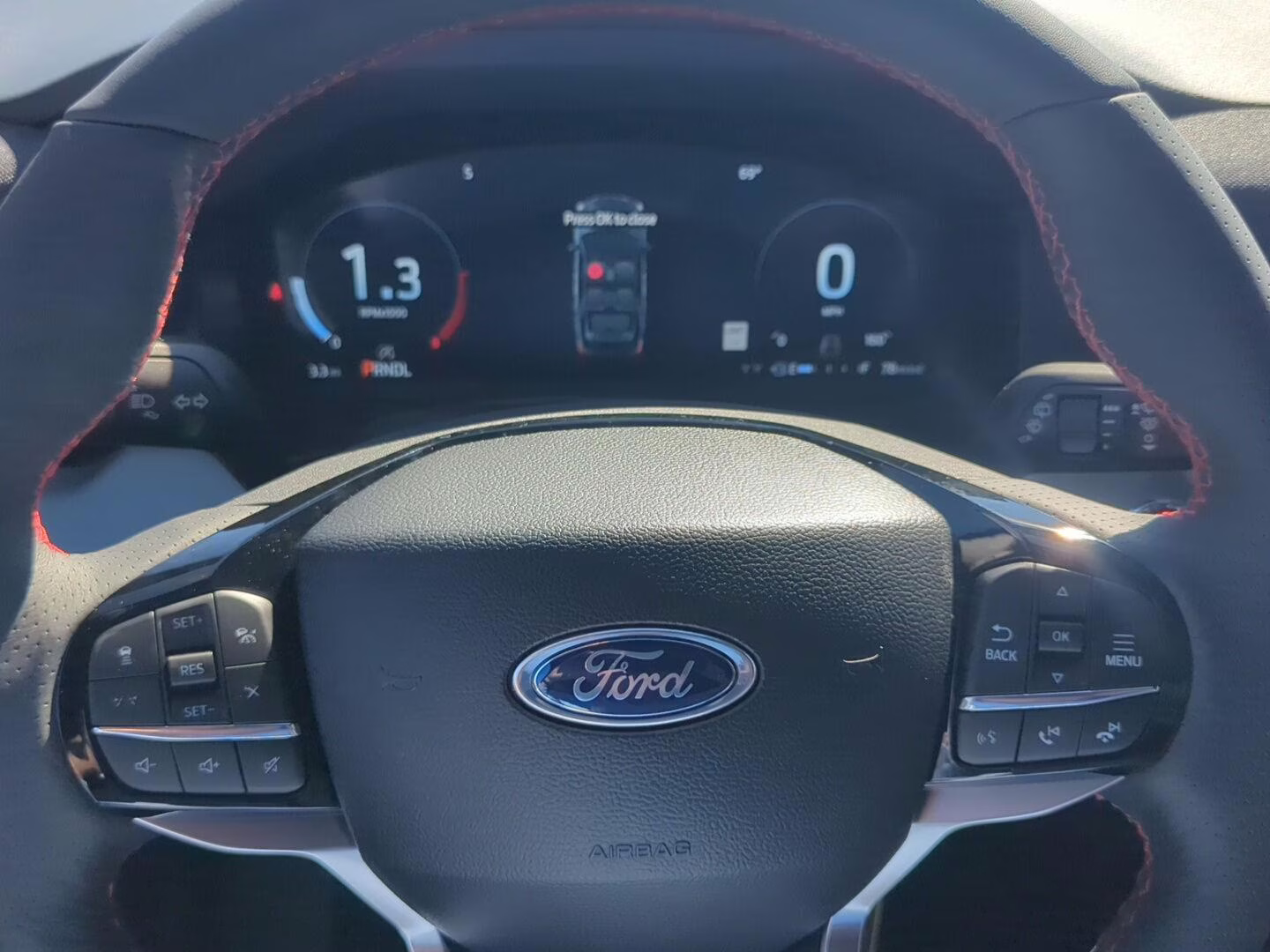 2026 Vapor Blue Ford Explorer ST-Line 4X4 SUV