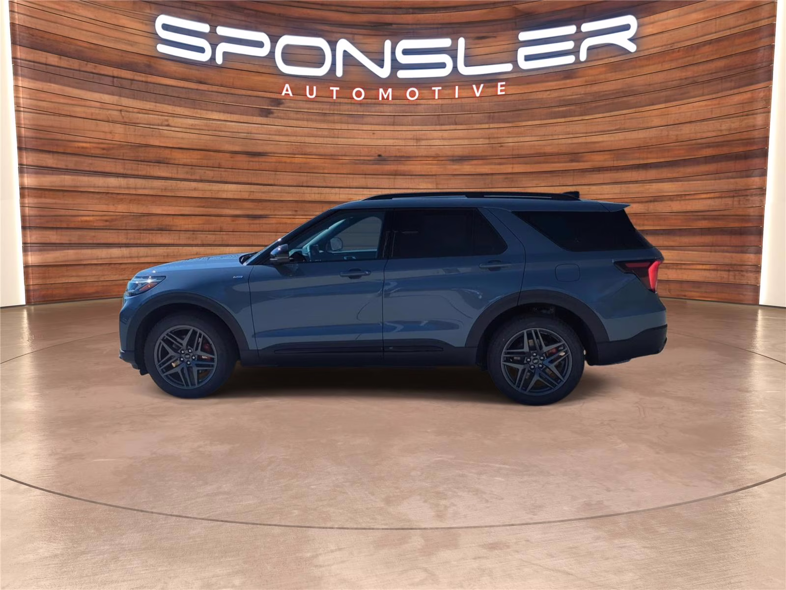 2026 Vapor Blue Ford Explorer ST-Line 4X4 SUV