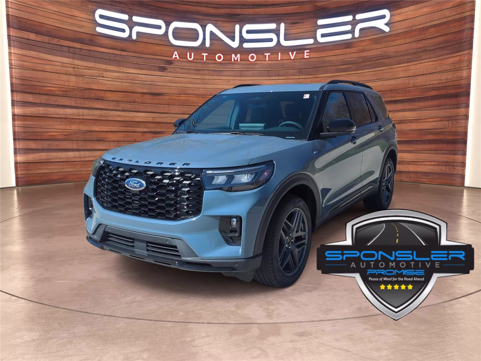 2026 Vapor Blue Metallic Ford Explorer ST-Line 4X4 SUV