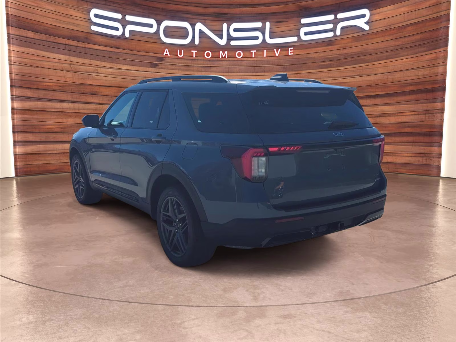 2026 Vapor Blue Metallic Ford Explorer ST-Line 4X4 SUV