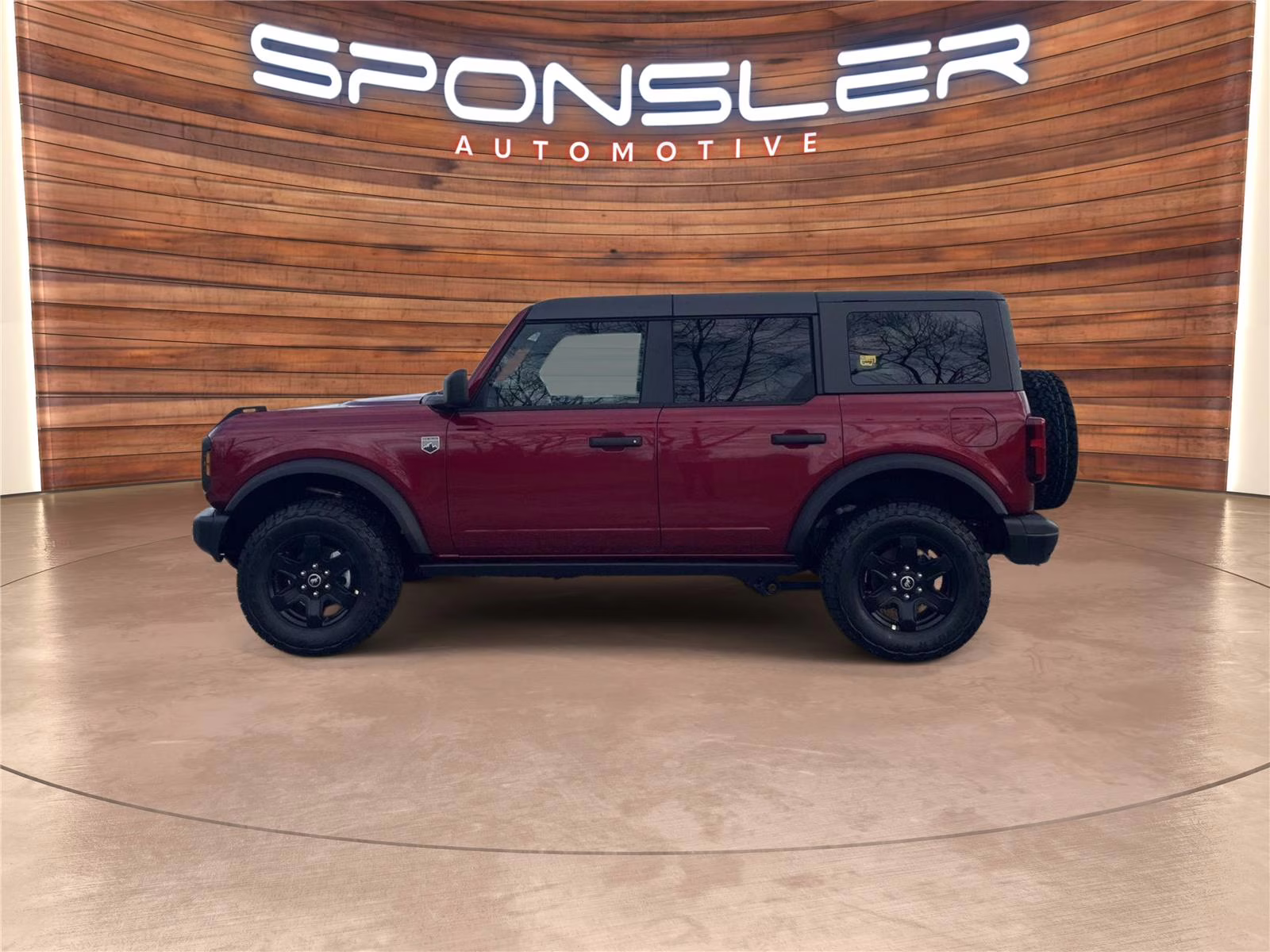 2025 Ruby Red Metallic Tinted Clearcoat Ford Bronco Big Bend 4X4 SUV