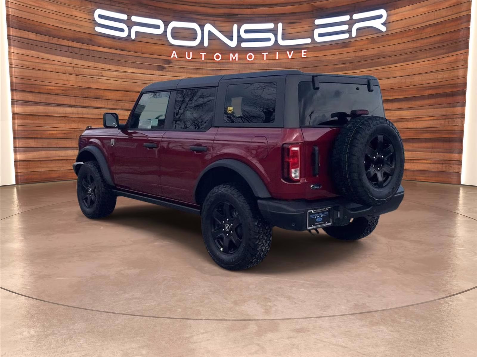 2025 Ruby Red Metallic Tinted Clearcoat Ford Bronco Big Bend 4X4 SUV