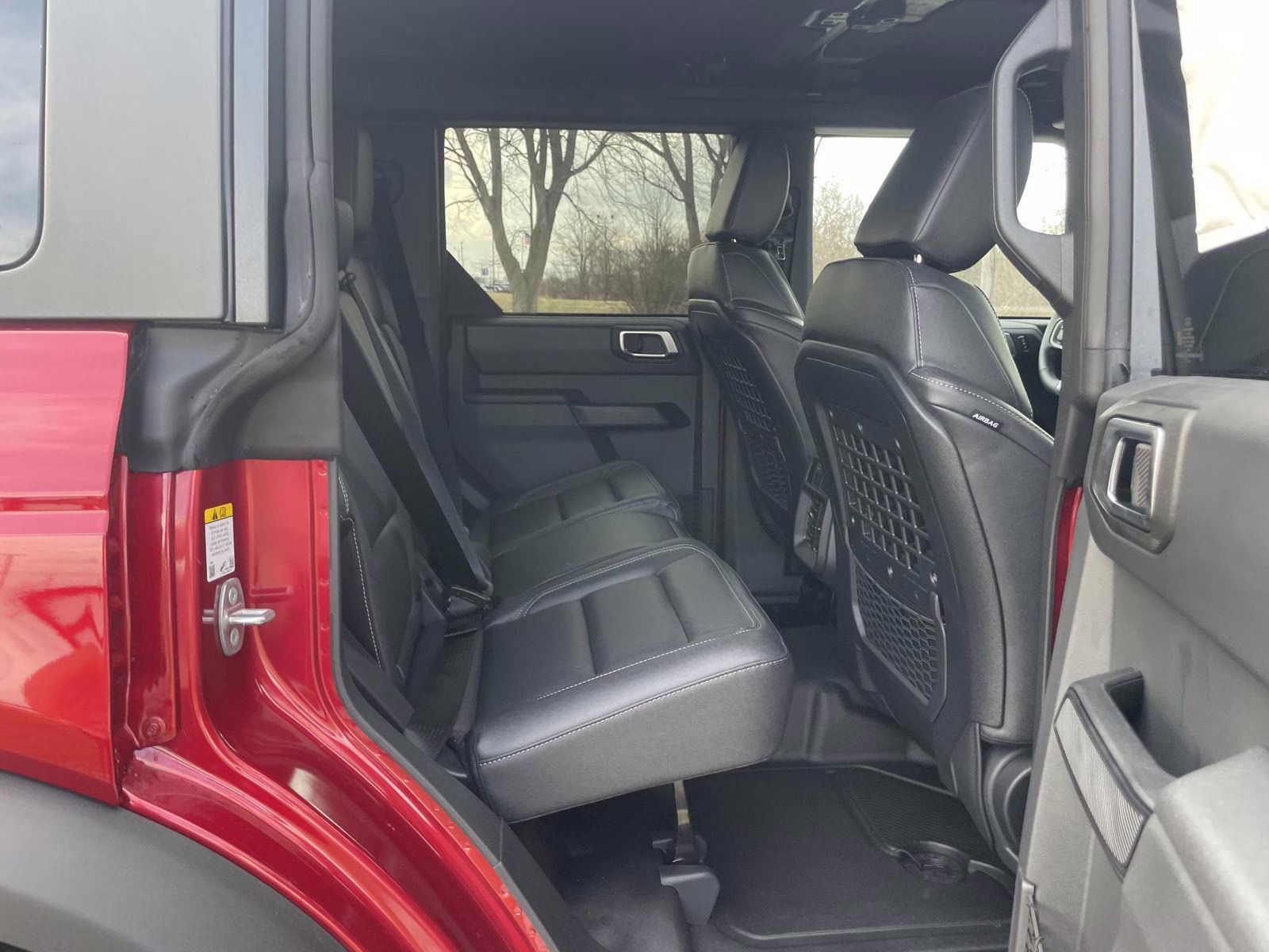 2025 Ruby Red Metallic Tinted Clearcoat Ford Bronco Big Bend 4X4 SUV