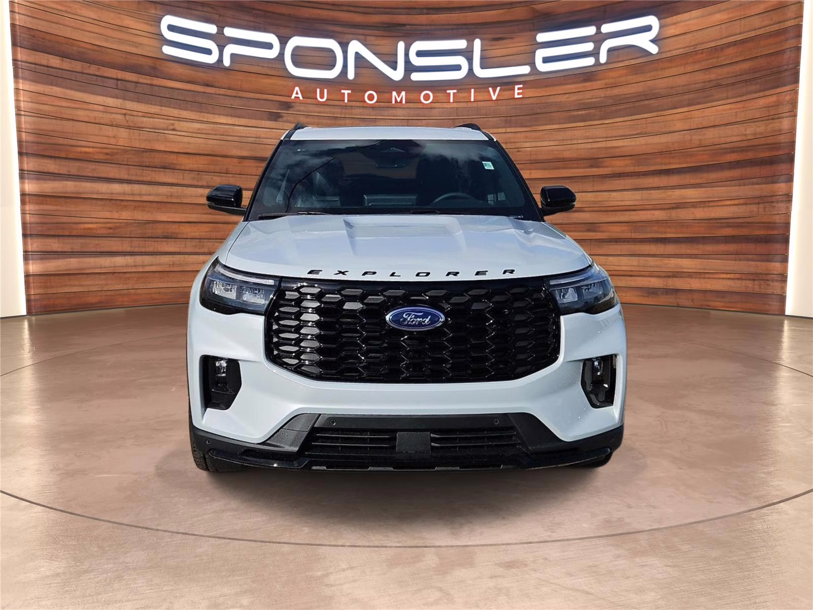 2026 Space White Ford Explorer ST-Line 4X4 SUV