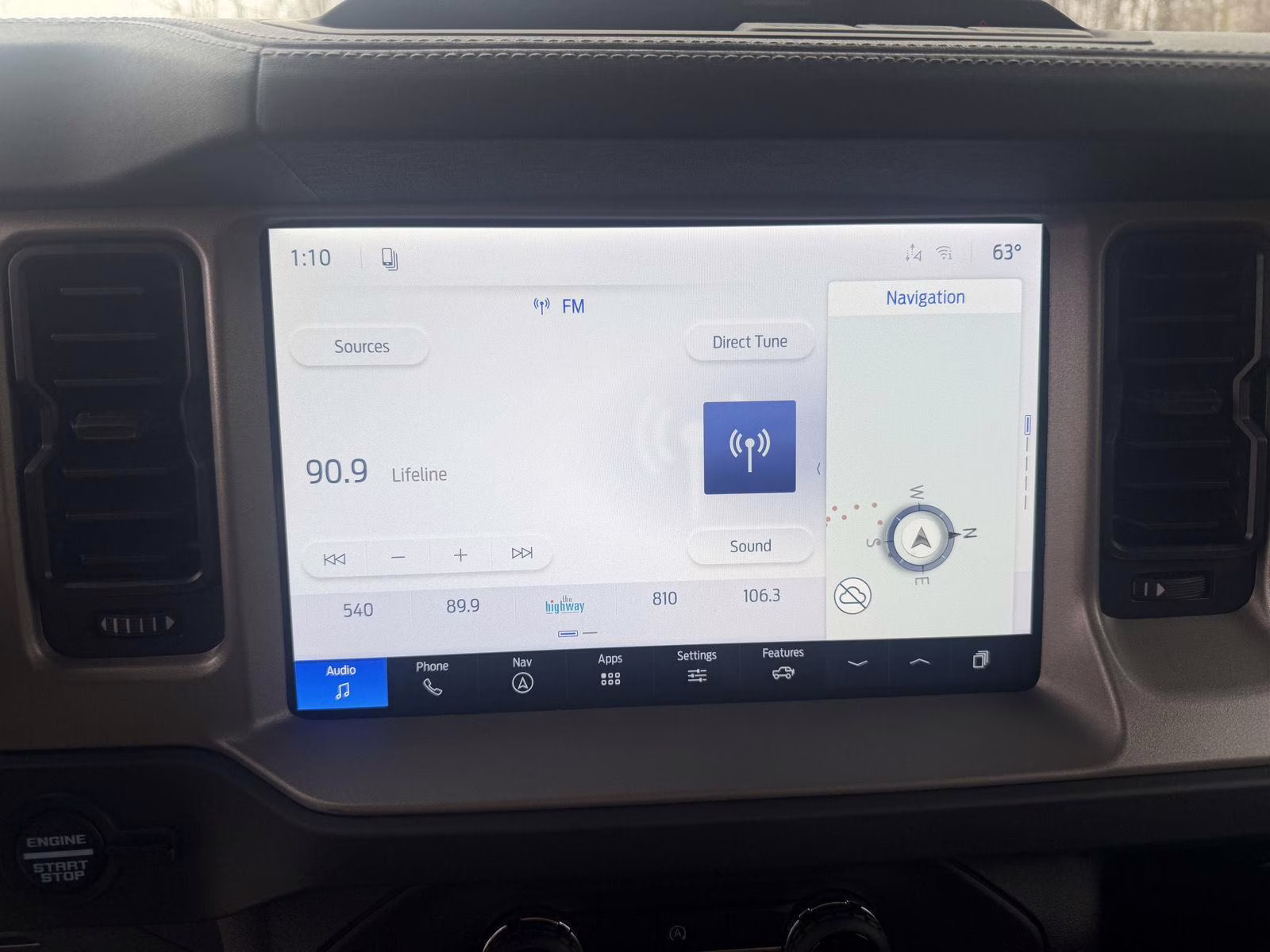 2026 Shadow Black Ford Bronco Outer Banks 4X4 SUV