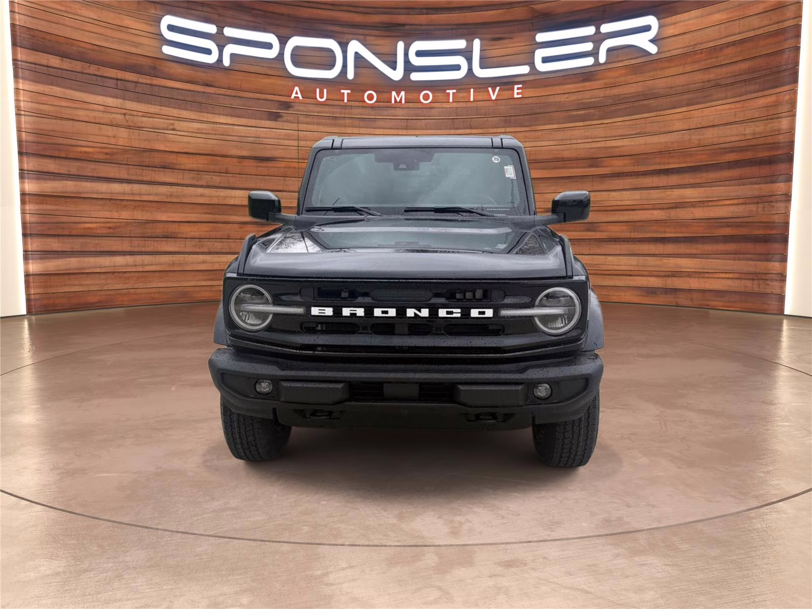 2026 Shadow Black Ford Bronco Outer Banks 4X4 SUV