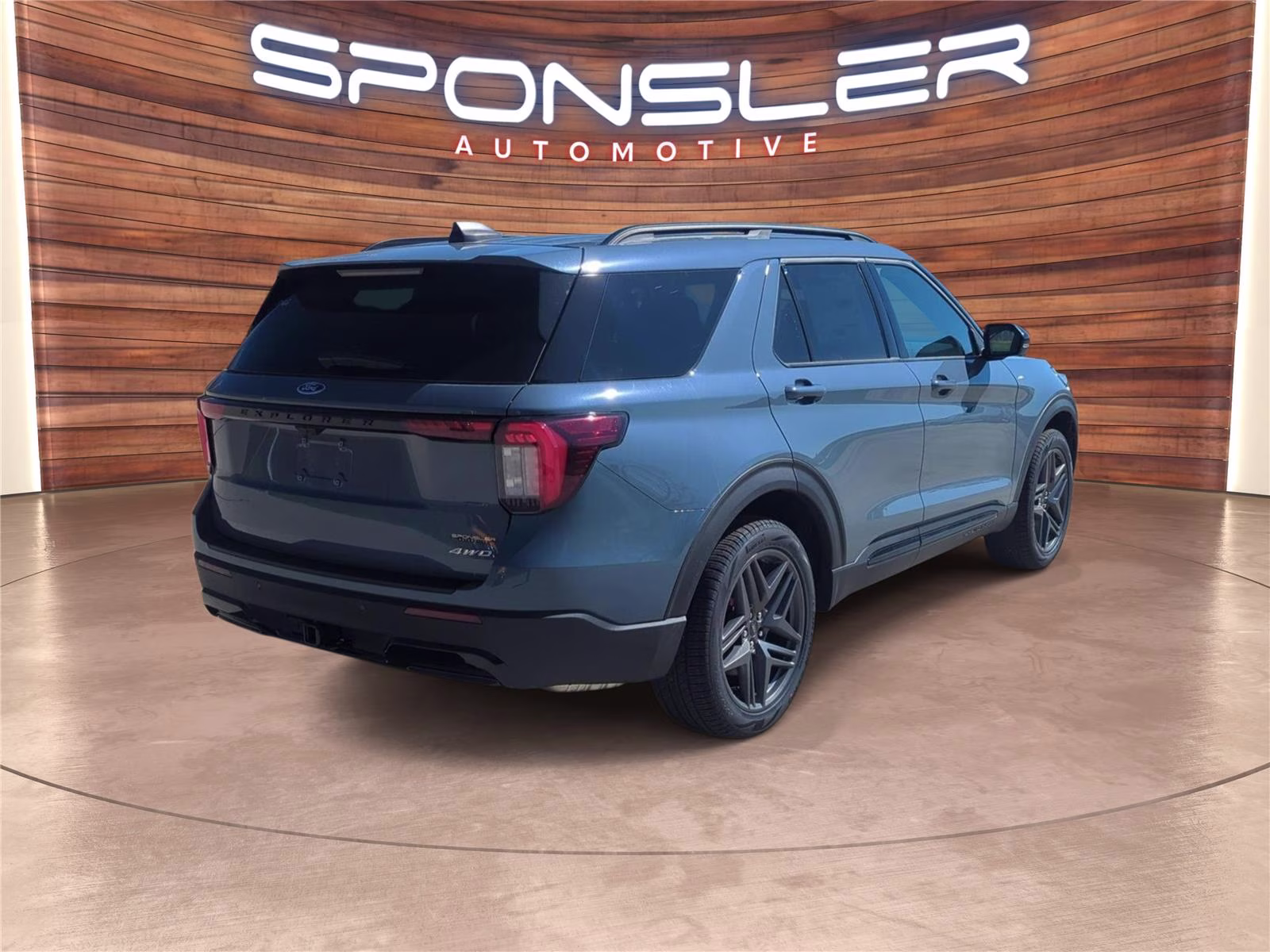2026 Vapor Blue Metallic Ford Explorer ST-Line 4X4 SUV