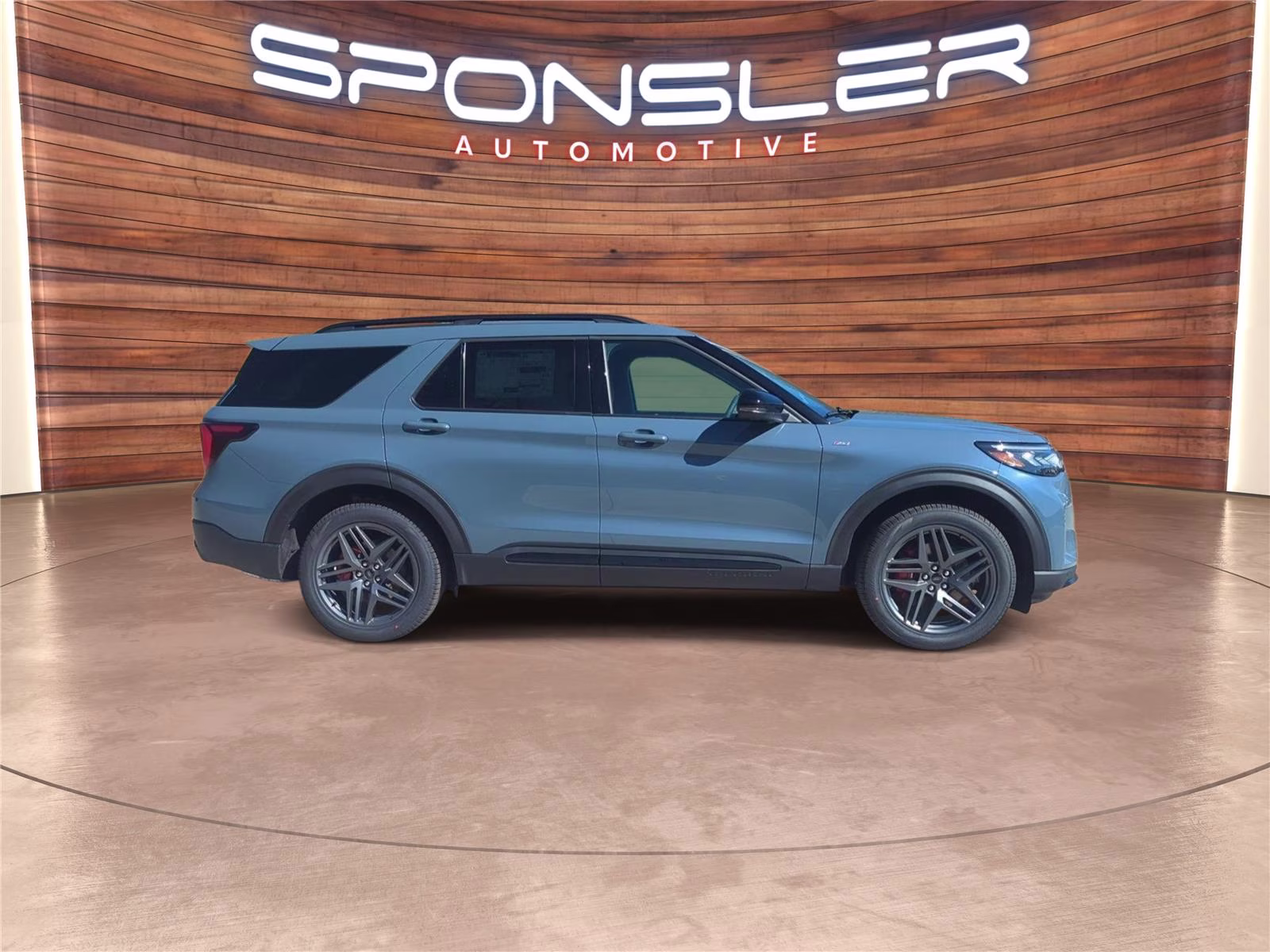 2026 Vapor Blue Metallic Ford Explorer ST-Line 4X4 SUV