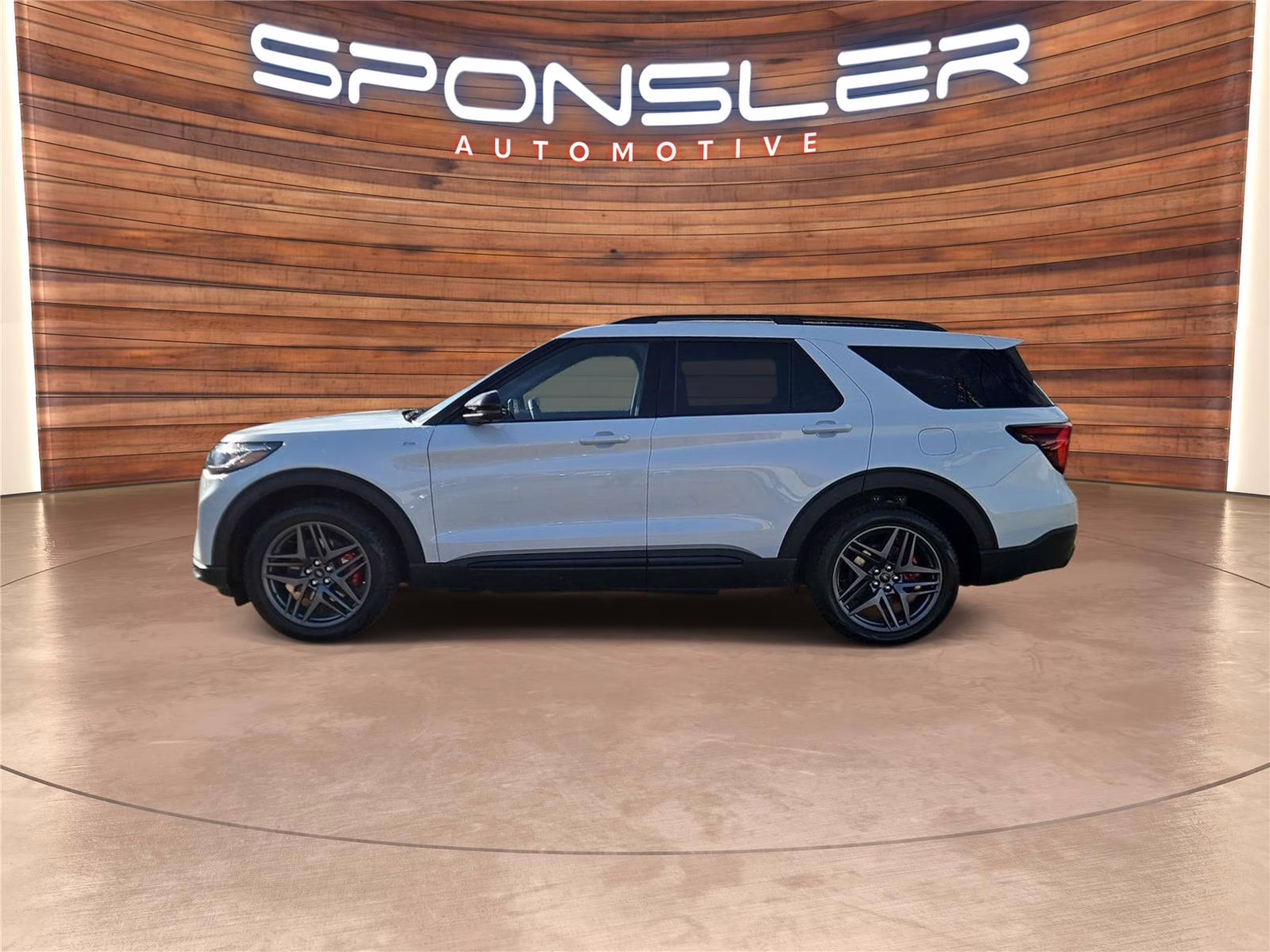 2026 Space White Ford Explorer ST-Line 4X4 SUV