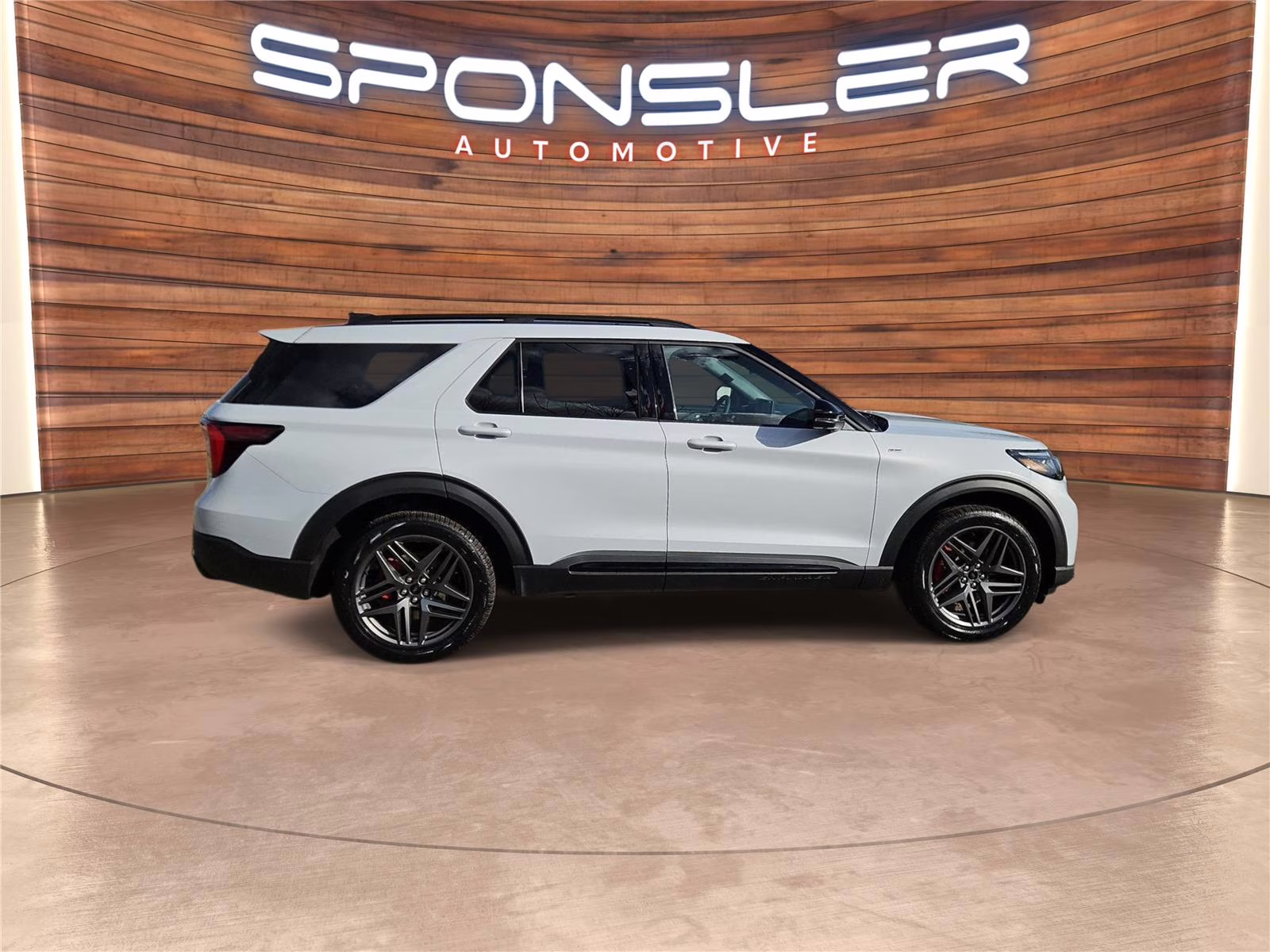 2026 Space White Ford Explorer ST-Line 4X4 SUV