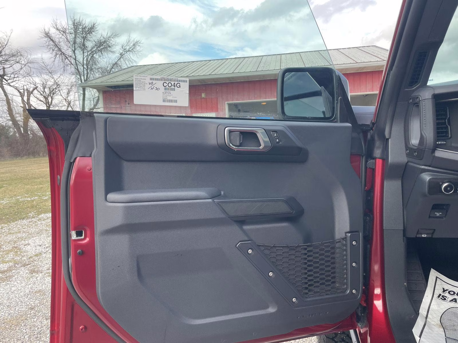 2025 Ruby Red Metallic Tinted Clearcoat Ford Bronco Big Bend 4X4 SUV