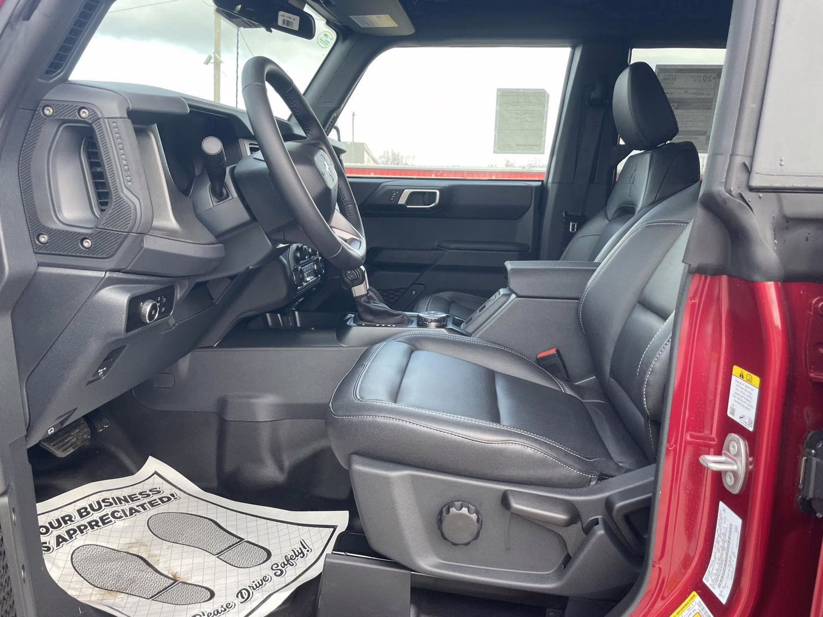 2025 Ruby Red Metallic Tinted Clearcoat Ford Bronco Big Bend 4X4 SUV
