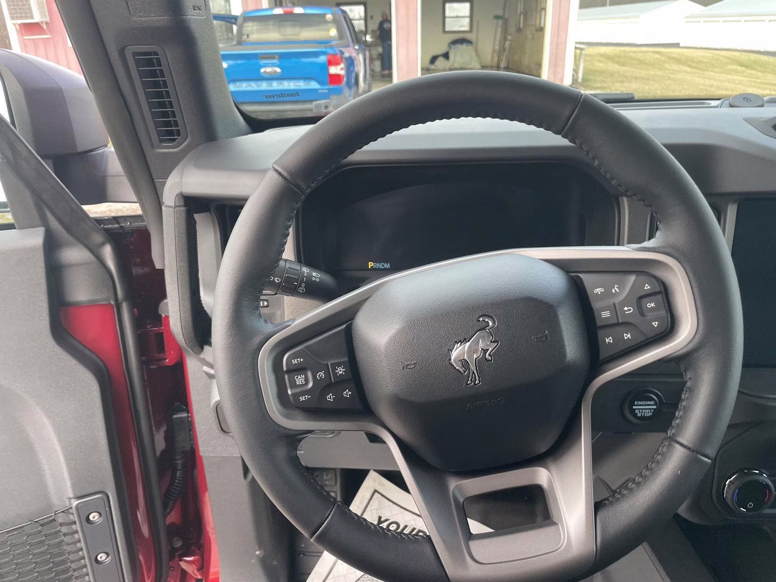 2025 Ruby Red Metallic Tinted Clearcoat Ford Bronco Big Bend 4X4 SUV