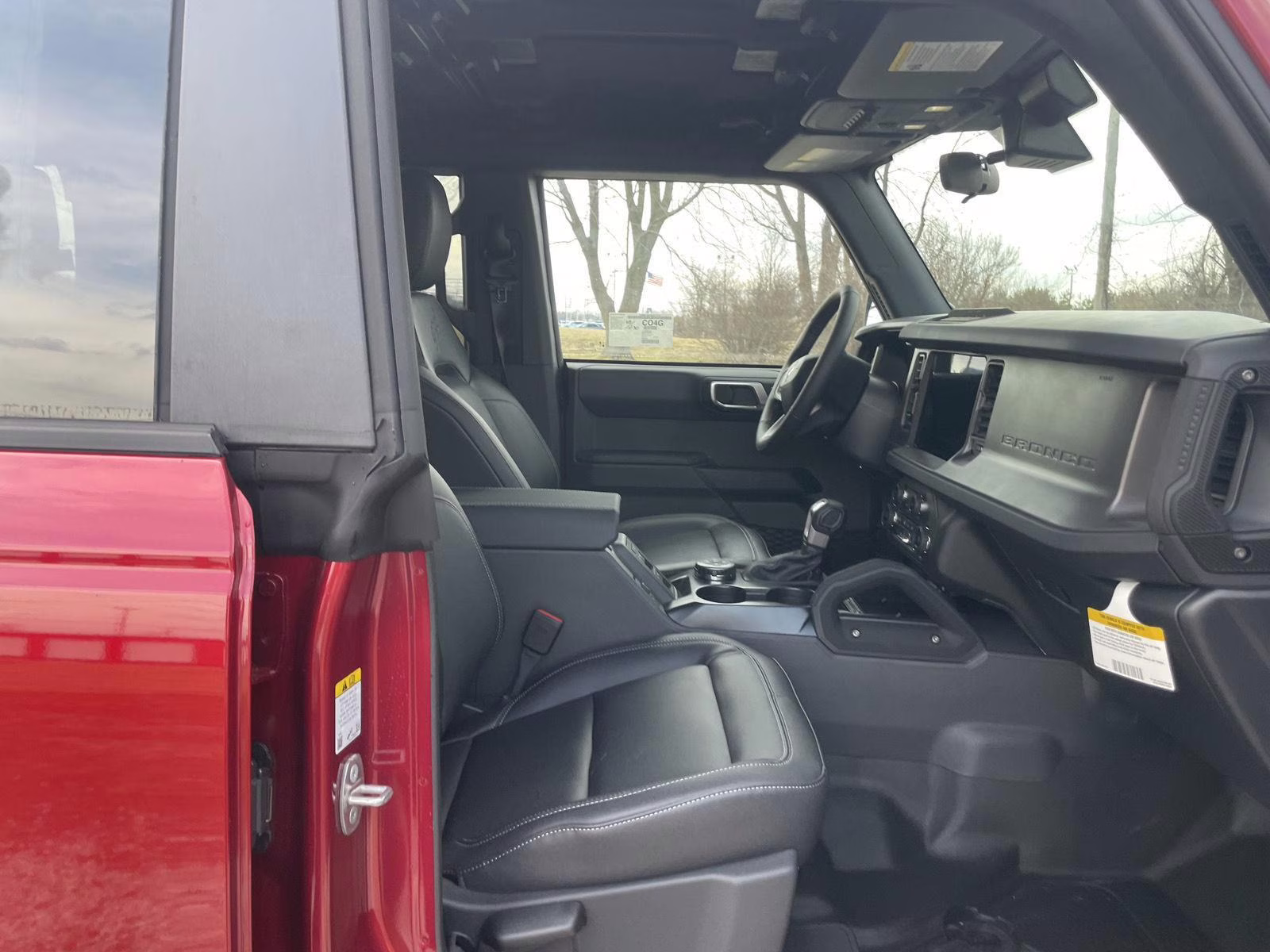 2025 Ruby Red Metallic Tinted Clearcoat Ford Bronco Big Bend 4X4 SUV