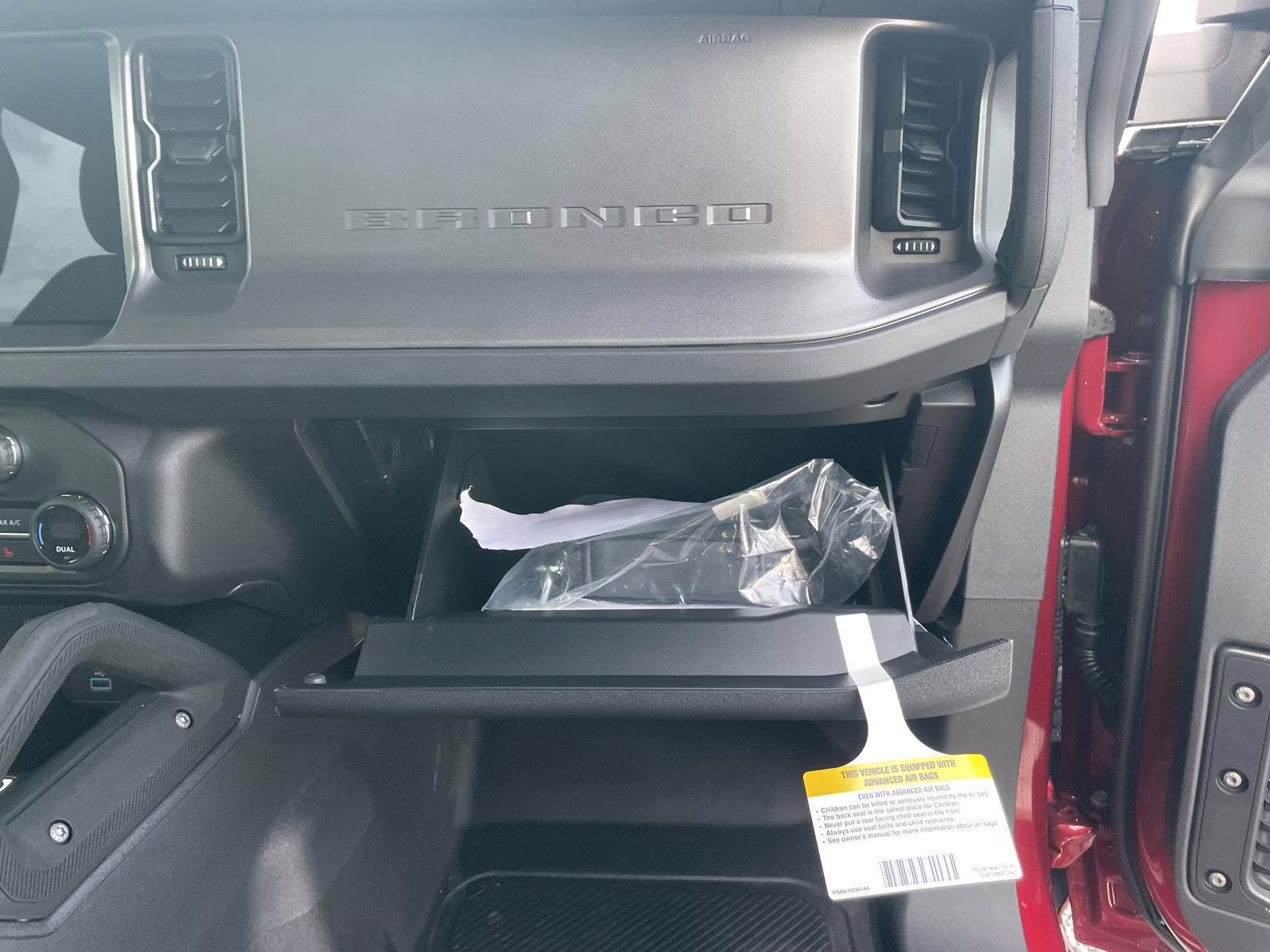 2025 Ruby Red Metallic Tinted Clearcoat Ford Bronco Big Bend 4X4 SUV