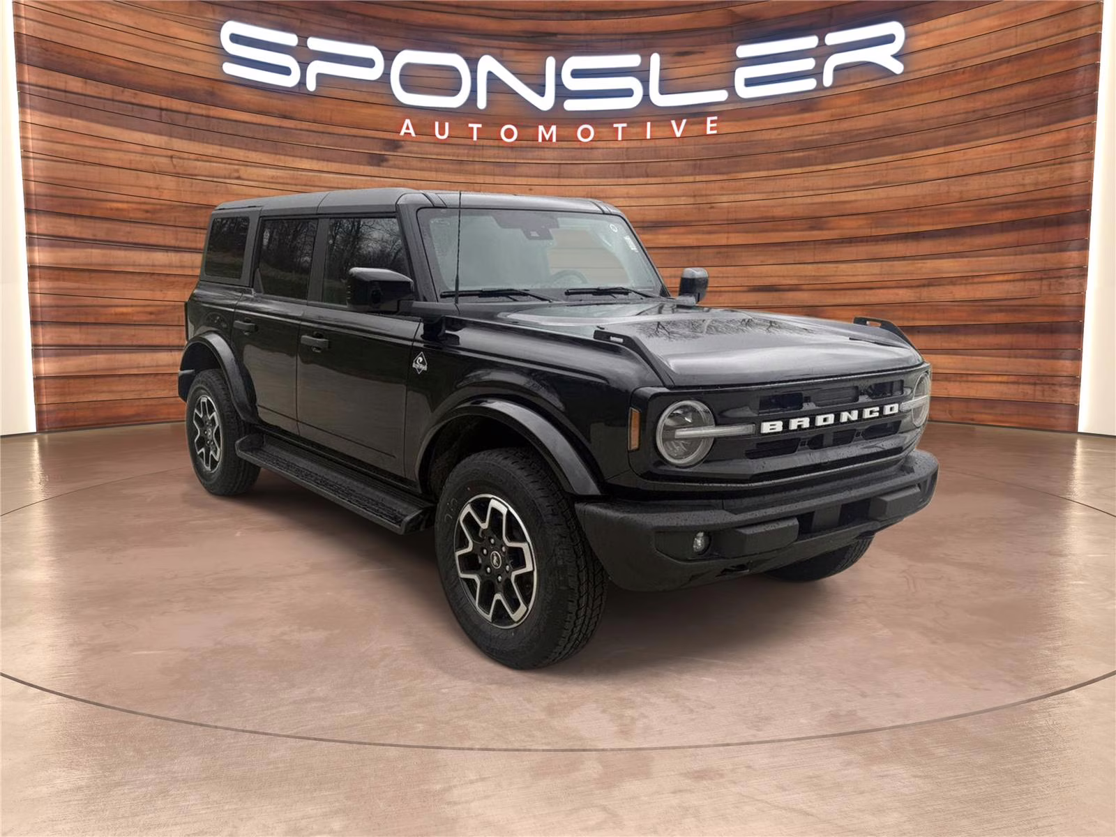 2026 Shadow Black Ford Bronco Outer Banks 4X4 SUV