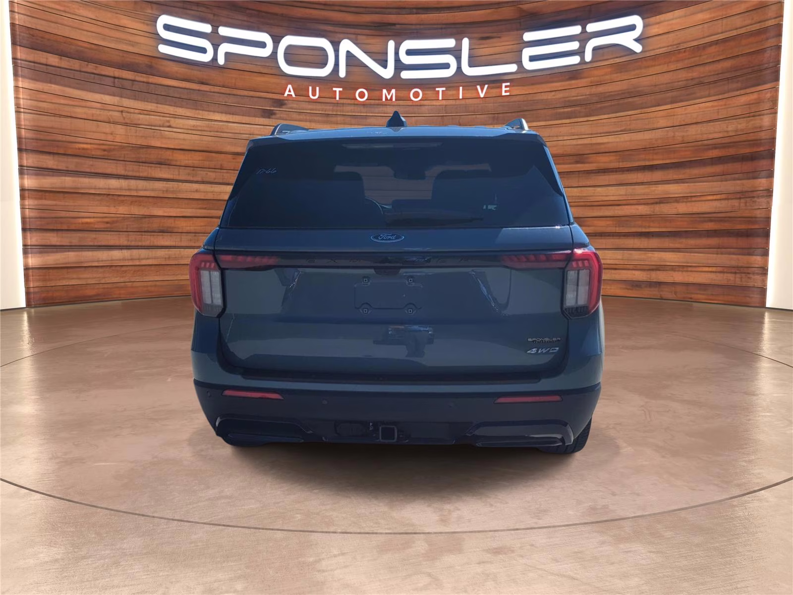 2026 Vapor Blue Ford Explorer ST-Line 4X4 SUV